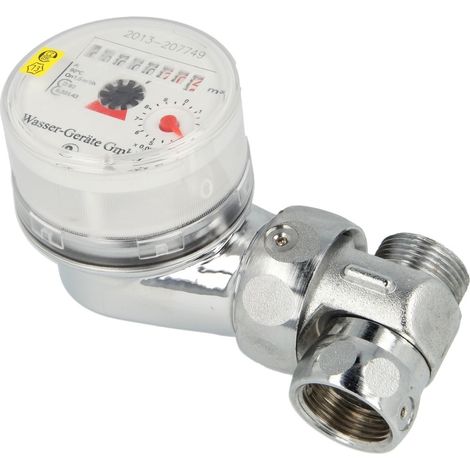 Compteur de baignoire Eco Qn 1,5 - chaud Étallonage 2024 Appareils d'eau