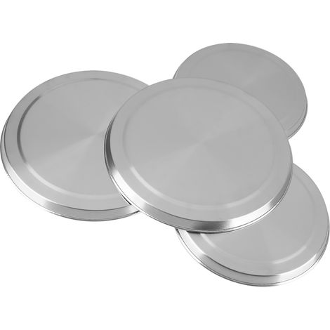 4-teilige Herdplattenabdeckungen aus Edelstahl, Kochfeldschutz (1/5)