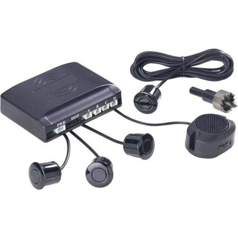 Akustisches Einparkhilfe-Set hinten – Modell S554402, kabelgebunden, mit Rückfahrsensoren