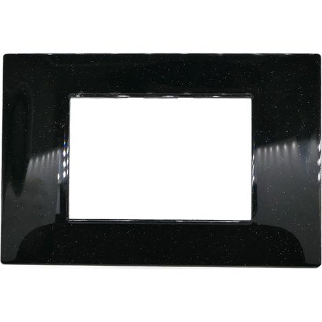 PLACCA 6003-19 3P NERO GLITTER VMR-PLN T2 TECNOPOLIMERO (1/3)