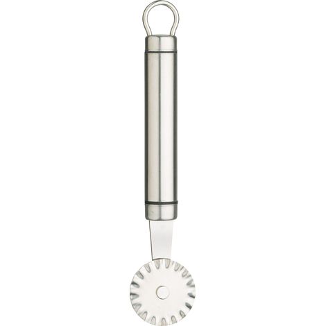 Kitchen Craft Professional - Rueda para cortar, para repostería (acero inoxidable, diseño ovalado, 37 mm)