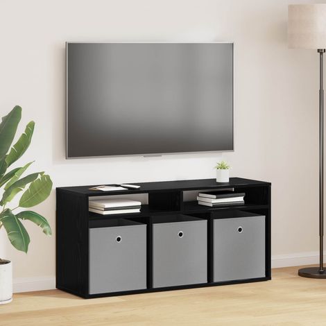 Mueble bajo con cajón Roble Negro 102 x 32 x 48,5 cm