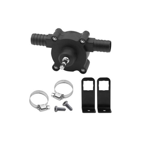 Lot de 2 pompes à eau électriques portables 12V – Auto-amorçante pour puisard, aquarium ou transfert d’eau claire