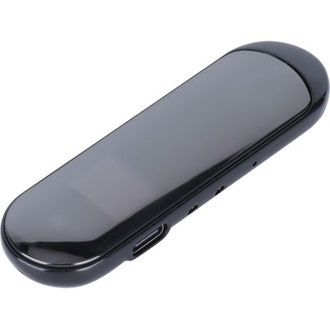 Enregistreur vocal numérique HD longue autonomie avec caméra grand angle et clip ceinture, 8 Go (1/5)