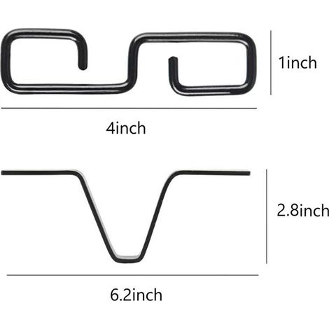 Adaptateur de gouttière pour chaîne de pluie, crochet extérieur antirouille en forme de V, adaptateur de gouttière en alliage d'aluminium pour diverses gouttières (noir) (1/4)