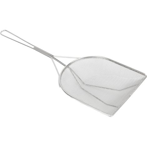 Pelle à sable pour reptiles, pelle en acier inoxydable, nettoyeur de coin de litière fin et Durable pour (1/5)