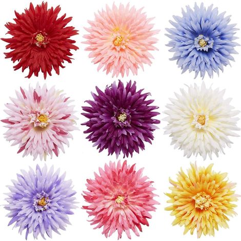 Bouquet de fleurs artificielles en soie : gerberas, chrysanthèmes, marguerites, tournesols KLB-AquaForge (1/3)