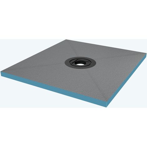 doporro Piatto Doccia Pronto da Piastrellare in Estruso Rigida Polistirene Tagliabile per Bagno Dimensione 90x100x4 cm (1/5)