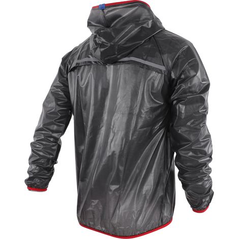 Wasserdichte Regenjacke mit reflektierendem Gürtel für Outdoor-Arbeit, Radfahren und Sport – Größe XL (1/5)