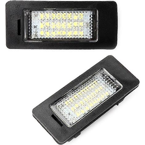 Plaque d'immatriculation LED haute efficacité PC pour BMW E82 E90 E92 - Feu de plaque légère et durable (1/4)