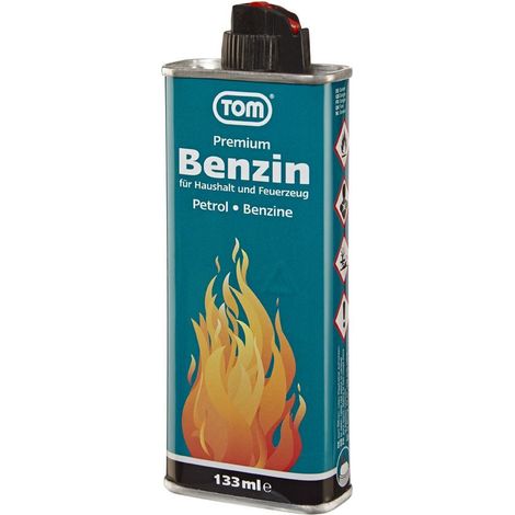 TOM Feuerzeug-/Reinigungsbenzin LF-133 Feuerzeugbenzin Waschbenzin Entfetter (1/2)