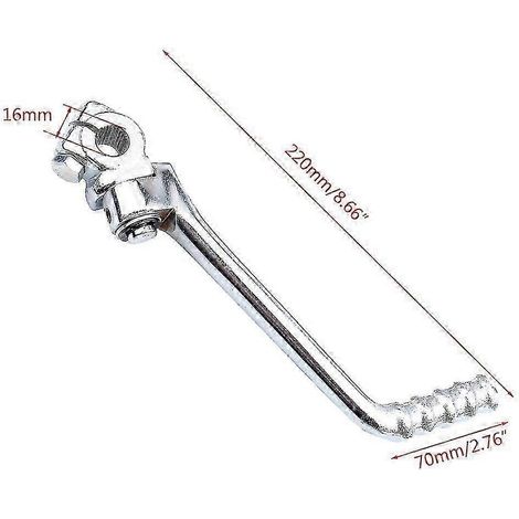 Accessoires moto : levier de kickstart 13 mm 16 mm compatible avec Lifan Yx Zongshen KFWHBYV (1/4)