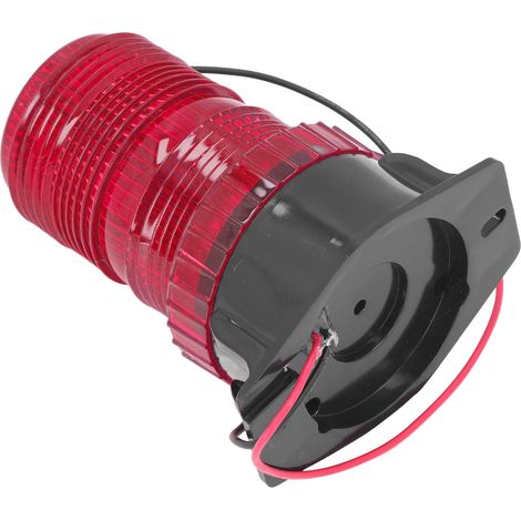 Feu stroboscopique à LED pour chariot élévateur, balise de sécurité clignotante d'urgence, étanche IP65, 10-110 V CC, rouge (1/5)