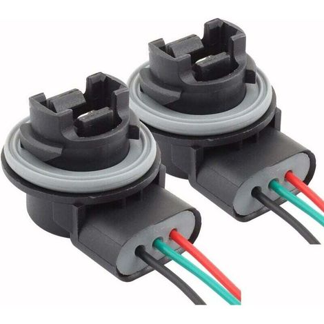 T25 3157 Lamp socket adapter for Kfz-Bremslichter (2 Stück) 2 Laschen (1/5)
