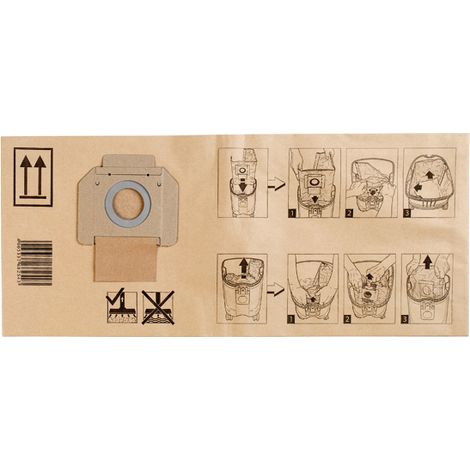 MAKITA P-70194 BOLSA DE PAPEL 5PCS