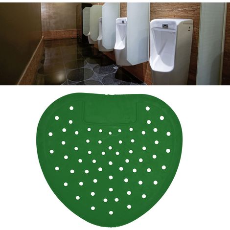 Écran urinal anti-éclaboussures grand format, désodorisant parfumé pour toilettes et salles de bains, vert