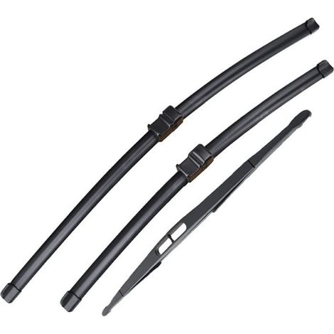 Set di 3 spazzole tergicristallo anteriori e posteriori (nere) per Citroën Xsara Picasso 2005 2006 2007 2008 2009 2010 (1/4)
