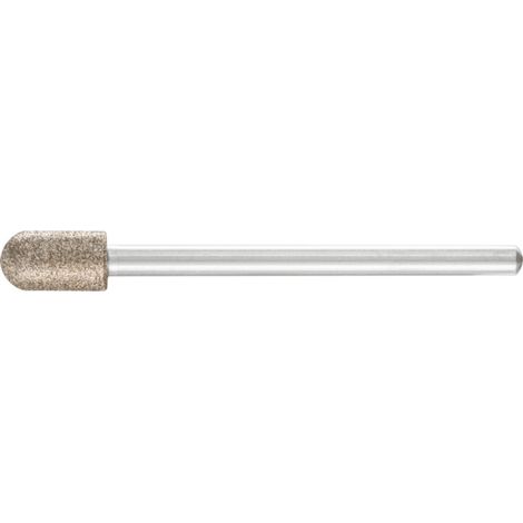 PFERD TOOLS CBN-Schleifstift Walzenrund Ø 6,0mm Schaft-Ø 3 mm B126 (mittel) ideal für den Handeinsatz (1/2)