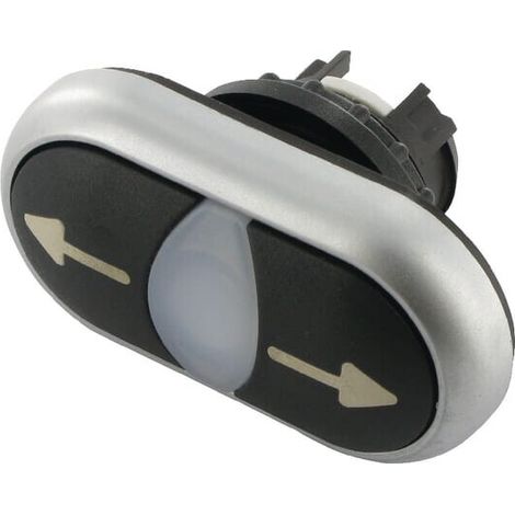 Pulsador doble+avisador lum. BOUTON EATON M22DDLSX7X7