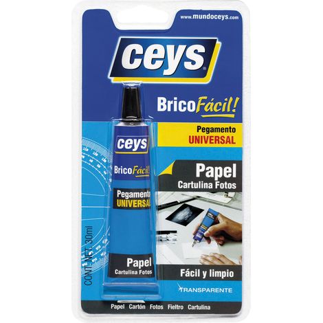 ceys pegamento universal transparente 30 ml bl. 507310-507301 (1/4)