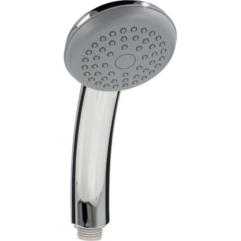 tecuro Handbrause ew-easy Ø 90 mm - 1-strahlig mit Antikalkdüsen, verchromt (1/5)