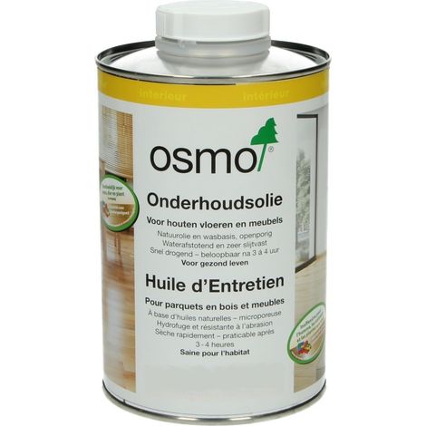 Huile d'entretien Pflege-Öl incolore 1 L Finition : Mat (1/2)