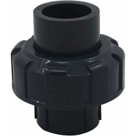 pair Raccord union pvc 32mm piscine manchon union pvc raccord pour pompe filtre,DN25 (Diamètre Intérieur 32mm) (1/5)