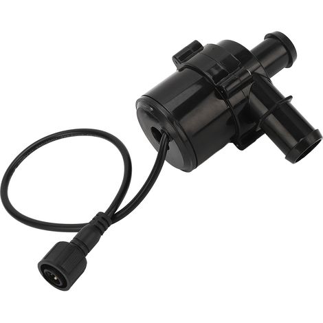 Pompe électrique CC sans balais ultra silencieuse, submersible, hauteur de refoulement de 8 mètres, débit de 31 L/min, puissance de 32 W, alimentation de 2,7 A (12 V CC). (1/5)