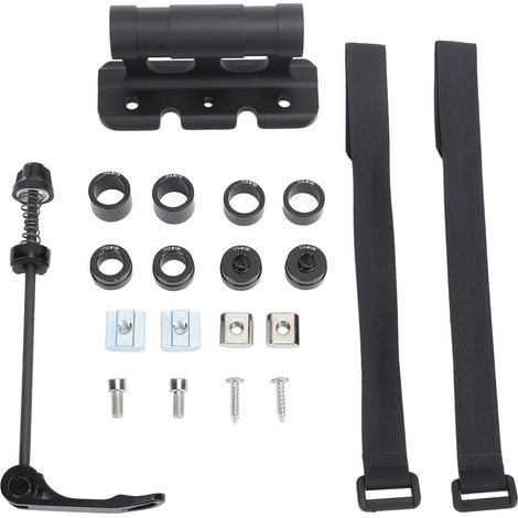 Support de Fourche Vélo Rapide à Axle Through, Porte-Vélo de Toit avec Glissière pour Fourche Avant