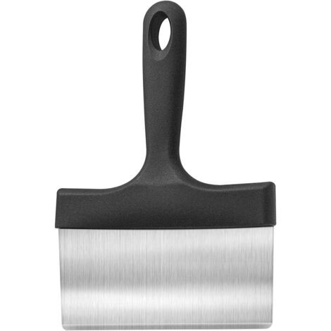 Raspador de plancha, raspador de plancha para placa de acero inoxidable, raspador de plancha profesional, raspador de plancha con mango, raspador de plancha de acero inoxidable, raspador de parrilla d