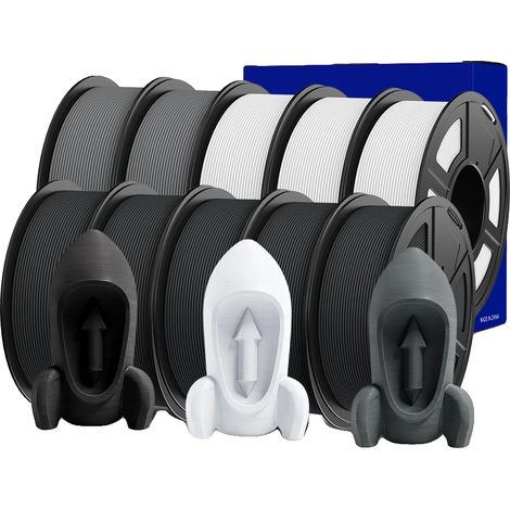 3D-Druckerfilament, Hochgeschwindigkeits-PETG, langlebig, HS PETG 5BK3WT2GY (1/2)