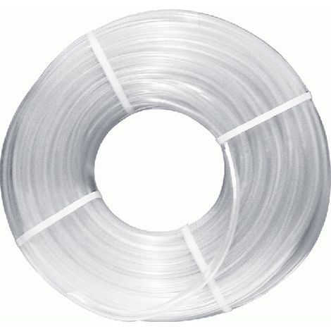 tuyau antigel transparent en pvc plastifiA  16x22 mm pour irrigation