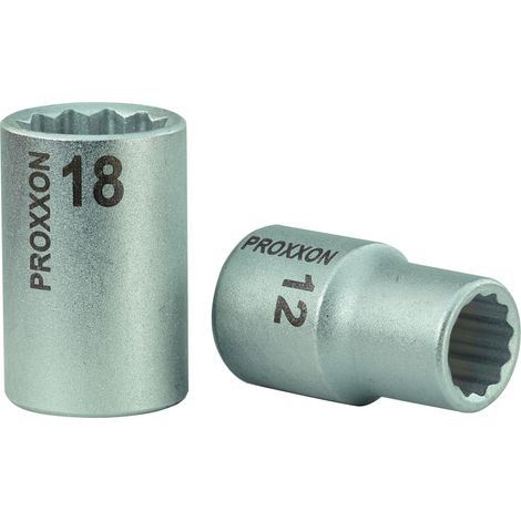 Proxxon 1/2- Vielzahn-Steckschlüsseleinsatz 12-kant, 9 mm Nüsse & Einsätze