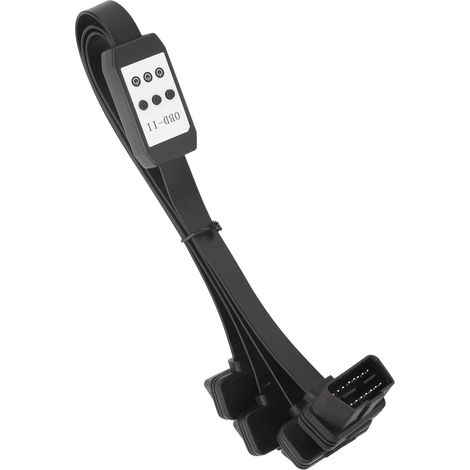 Câble prolongateur OBD2 1 à 3 avec interrupteur, prise 16 broches, 50 cm, cordon diagnostic auto pour véhicule (1/5)