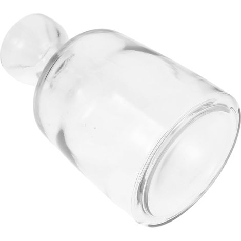 Vase en Verre Carré pour Culture Hydroponique D'avocat, Décoration Intérieure Moderne et Minimaliste, pour Plante Verte et Germination en Intérieur (1/5)