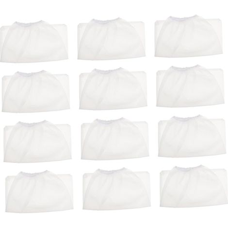 Applicable 12 Pièces Sacs Collecteurs de Poussière pour Ongles Non Tissé Réutilisable Sacs de Remplacement pour Aspirateurs à Poussière de Manucure Adaptés Aux Salons et Usage Domestique