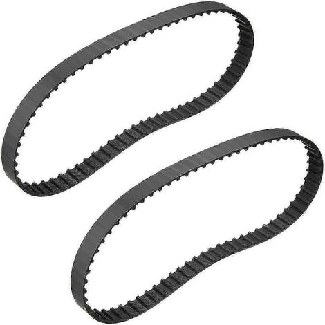 2 poulies de courroie de distribution en caoutchouc 142XL, synchrone, à boucle fermée, largeur 10 mm, édition 0731 (1/4)