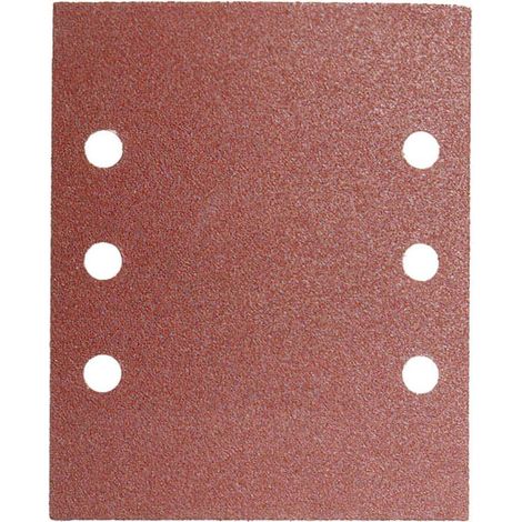 Lija Recambio Con Velcro 114x140 mm. Con Agujeros Grano  80 (10 Piezas)
