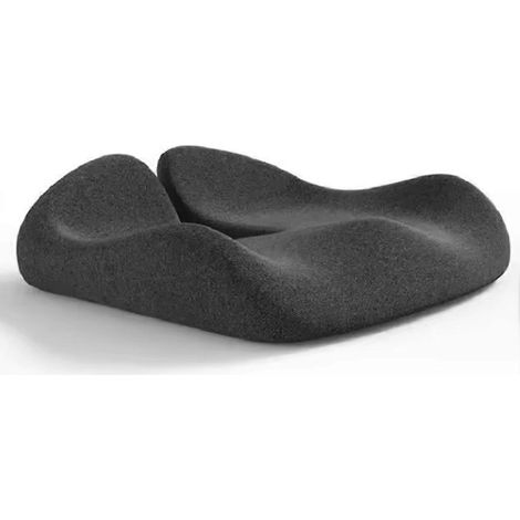 Coussin confortable pour chaise de bureau/siège auto, soulageant la douleur liée au coccyx et au nerf sciatique. Coussin orthopédique antidérapant en mousse à mémoire de forme. (1/5)