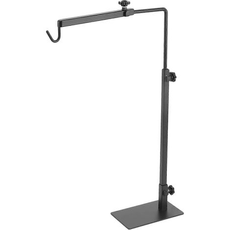 Support de lampe pour reptiles, télescopique et réglable, en métal, pour lézards, tortues et autres animaux. Porte-lampe chauffante. (1/5)