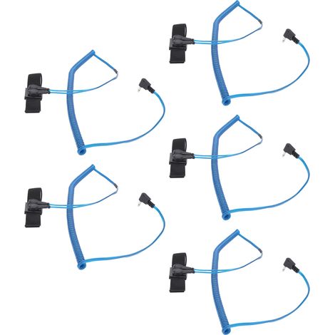 Bracelet antistatique à 2 circuits (5 pièces) - Composants de contrôle industriel