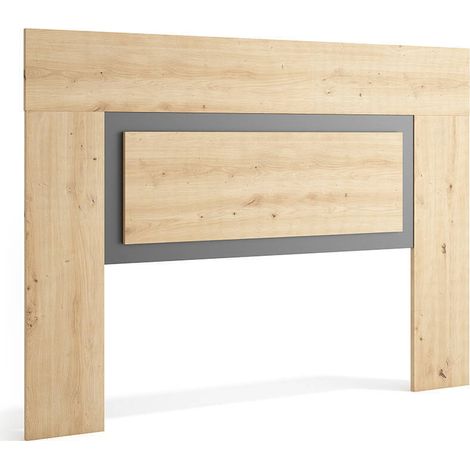 Cabecero modelo Atenea acabado roble, 120cm(alto) 162cm(ancho). (1/2)