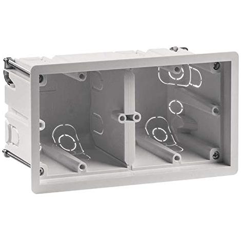 BERKER 18721020 BOÎTE D'ENCASTREMENT 2 PRISES