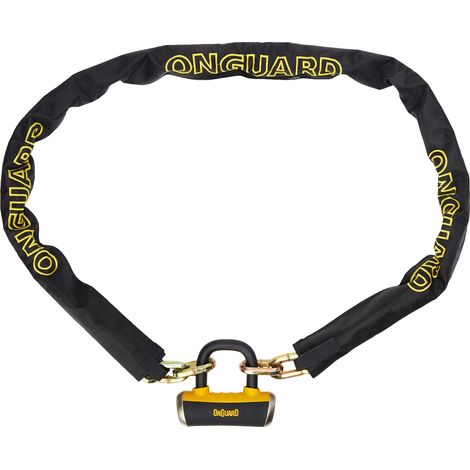 CANDADO CADENA ONGUARD MASTIFF 110 cm x 10 mm DIAMETRO 14 mm