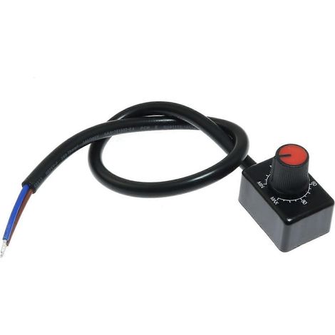 Variateur LED 0,10 V sans scintillement, silencieux, à bouton rotatif, pour éclairage sur rail et lampes horticoles d'intérieur.
