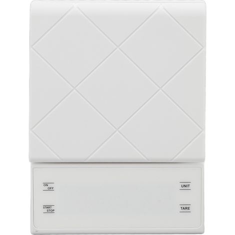 Digitale Küchenwaage 0,1 g, hohe Genauigkeit, Kaffeeröster, Schmuck, Lebensmittelwaage, elektronische Schwerkraftwaage, weiß (1/5)