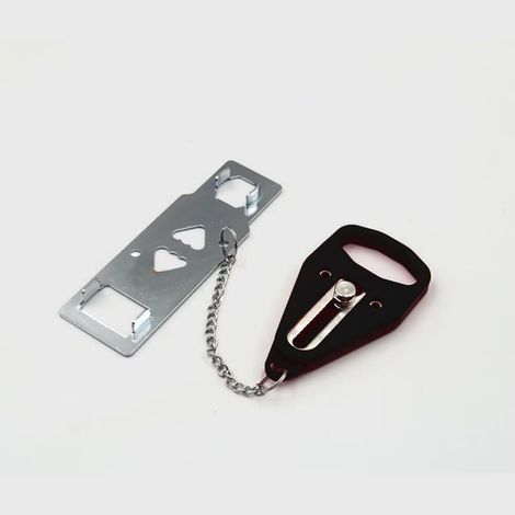 Cadenas de voyage portable, renforçant la confidentialité et la sécurité dans les chambres d'hôtel, les appartements et les dortoirs.