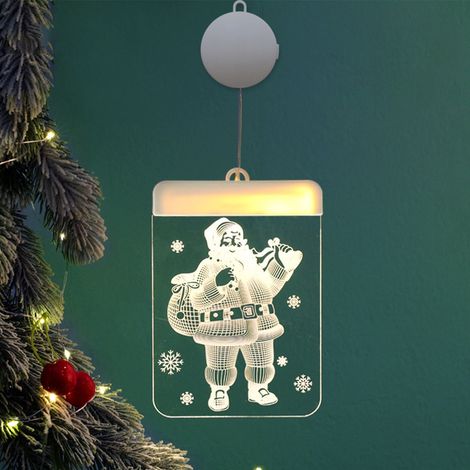 Guirlande Lumineuse LED - Lanternes En Acrylique Pour Décoration Intérieure - Idéale Pour Noël Fêtes Et Événements - 1 Pièce (1/5)