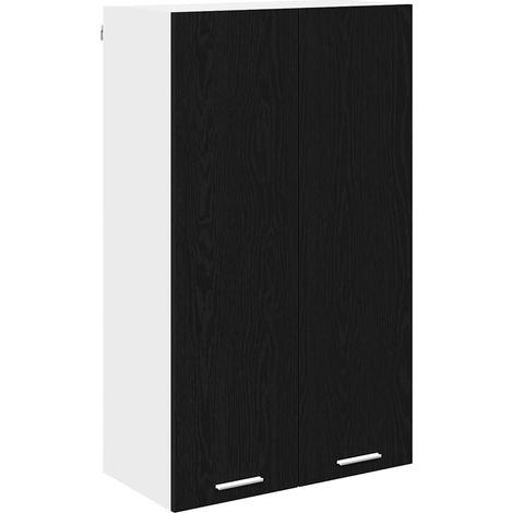 Maison Exclusive - Armadio pensile Rovere Nero 60 x 31 x 100 cm Legno multistrato