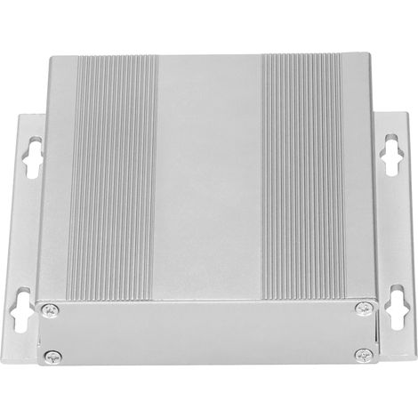 Boîtier de Protection GPS Étanche en Alliage d'Aluminium 27x131x120mm, Coque Résistante pour Circuit Décodé, Couleur Gris Sable (1/5)